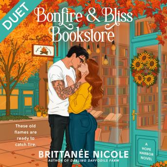 Bonfire and Bliss Bookstore (A Hope Harbor Novel): A Cozy Fall Romance