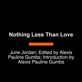 Nothing Less Than Love: Collected Essays