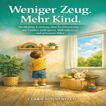 [German] - Weniger Zeug. Mehr Kind.: Nachhaltige Erziehung ohne Perfektionismus – wie Familien Geld sparen, Müll reduzieren und gelassener leben