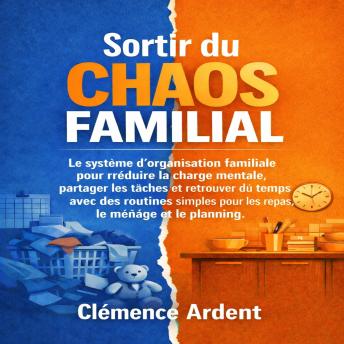 [French] - Sortir du Chaos Familial: Le système d’organisation familiale pour réduire la charge mentale, partager les tâches et retrouver du temps avec des routines simples pour les repas, le ménage et le planning.