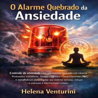 [Portuguese] - O Alarme Quebrado da Ansiedade: Controle da ansiedade com um sistema baseado em ciência. Protocolos somáticos, Terapia Cognitivo-Comportamental (TCC) e mindfulness para regular seu sistema nervoso, reduzir o estresse e interromper crises