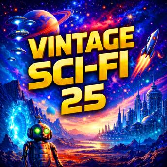 Vintage Sci-Fi 25 - 22 Science Fiction Short Stories from Lester Del Rey, Jack Williamson, Ben Nova, Frank Belknap Long, Michael Shaara and more: Strange Creatures, Impossible Paradoxes, And Dangerous Discoveries In Vintage Science Fiction