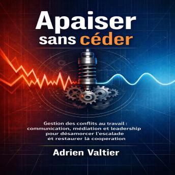 [French] - Apaiser sans céder: Sous-titre : Gestion des conflits au travail : communication, médiation et leadership pour désamorcer l’escalade et restaurer la coopération