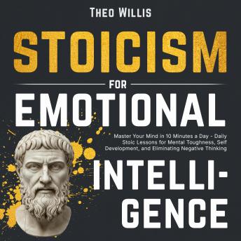 Stoicism for Emotional Intelligence: Master Your Mind in 10 Minutes a Day - Daily Stoic Lessons for Mental Toughness, Self Development, and Eliminating Negative Thinking