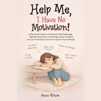 Help Me, I Have No Motivation!: A Practical Guide to Overcome Self-Sabotage, Rebuild Motivation and Energy, Master Discipline, and Turn Small Daily Actions into Long-Term Personal Results