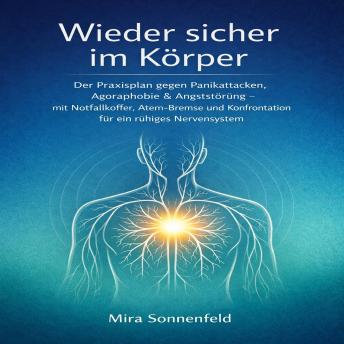 [German] - Wieder sicher im Körper: Der Praxisplan gegen Panikattacken, Agoraphobie & Angststörung – mit Notfallkoffer, Atem-Bremse und Konfrontation für ein ruhiges Nervensystem