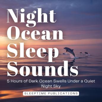 Night Ocean Sleep Sounds: 5 Hours of Dark Ocean Swells Under a Quiet Night Sky