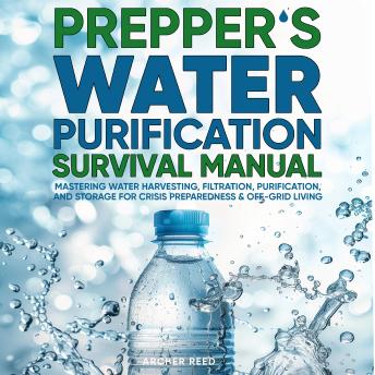 Prepper’s Water Purification Survival Manual: Mastering Water Harvesting, Filtration, Purification, and Storage for Crisis Preparedness & Off-Grid Living