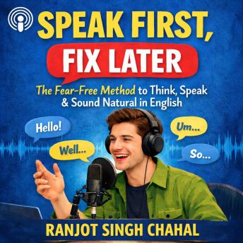 Speak First, Fix Later: The Fear-Free Method to Think, Speak & Sound Natural in English
