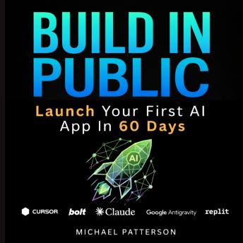 Build In Public: Launch Your First AI App in 60 Days with Claude Code, Google Antigravity, Cursor AI, Bolt, Replit, or Loveable