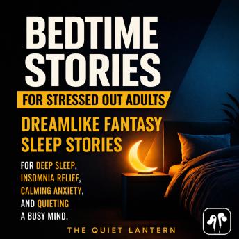 Bedtime Stories for Stressed Out Adults: Dreamlike Fantasy Sleep Stories: For Deep Sleep, Insomnia Relief, Calming Anxiety, and Quieting a Busy Mind.