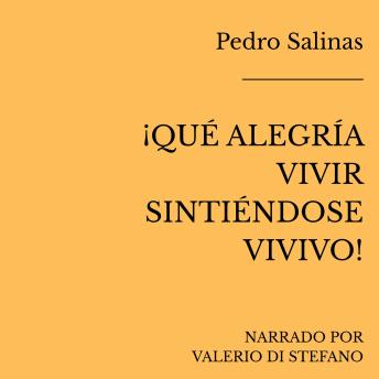[Spanish] - ¡Qué alegría vivir sintiéndose vivido!