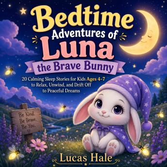 Bedtime Adventures of Luna the Brave Bunny: 20 Calming Sleep Stories for Kids Ages 4-7 to Relax, Unwind, and Drift Off to Peaceful Dreams