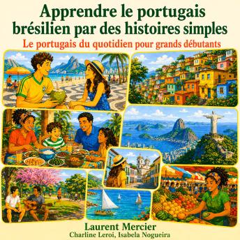 [French] - Apprendre le portugais brésilien par des histoires simples: Le portugais du quotidien pour grands débutants