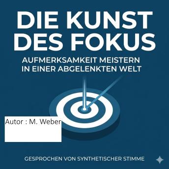 [German] - Die Kunst des Fokus – Meistere deine Aufmerksamkeit in einer abgelenkten Welt: Wissenschaftliche Strategien, praktische Übungen und mentale Werkzeuge für mehr Klarheit