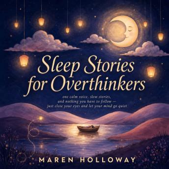 Sleep Stories for Overthinkers: One calm voice, slow stories, and nothing you have to follow, just close your eyes, and let your mind go quiet