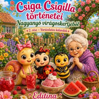 [Hungarian] - Csiga Csigilla történetei  Nagyanyó virágoskertjéből: 2. rész – Varázslatos kalandok