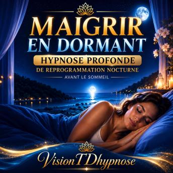 [French] - Maigrir en dormant – Hypnose profonde de reprogrammation nocturne: Perdez du poids pendant votre sommeil
