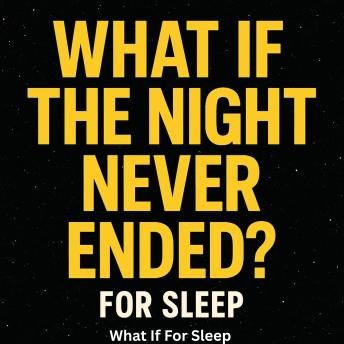 What If The Night Never Ended? For Sleep