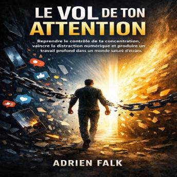 [French] - Le Vol de ton Attention: Reprendre le contrôle de ta concentration, vaincre la distraction numérique et produire un travail profond dans un monde saturé d’écrans