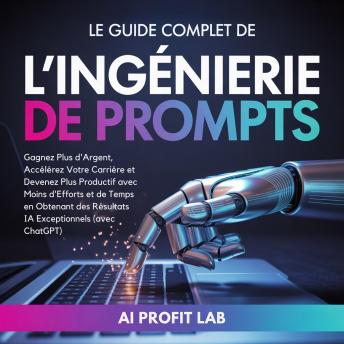 [French] - Le Guide Complet de l'Ingénierie de Prompts: Gagnez Plus d'Argent, Accélérez Votre Carrière et Devenez Plus Productif avec Moins d'Efforts et de Temps en Obtenant des Résultats IA Exceptionnels (avec ChatGPT)