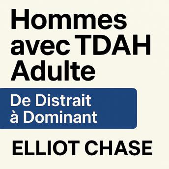 [French] - Hommes avec TDAH Adulte - De Distrait à Dominant : Maîtrisez Votre Concentration, Reconstruisez Votre Confiance et Reprenez Votre Carrière Sans Médicaments ni Honte