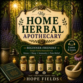 The My Home Herbal Apothecary: A Beginner's Guide to Holistic Remedies - Grow and Use Your Own Herbs for Stress, Sleep, Immunity & Pain Relieff