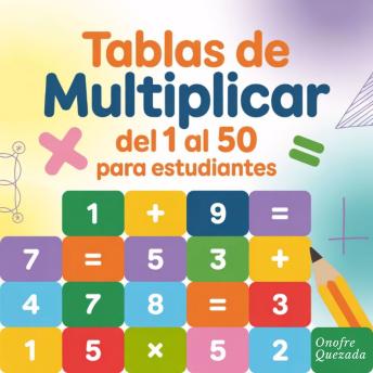 [Spanish] - Tablas de multiplicar del 1 al 50 para Estudiantes