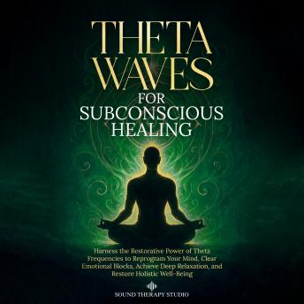 Theta Waves for Subconscious Healing: Harness the Restorative Power of Theta Frequencies to Reprogram Your Mind, Clear Emotional Blocks, Achieve Deep Relaxation, and Restore Holistic Well-Being