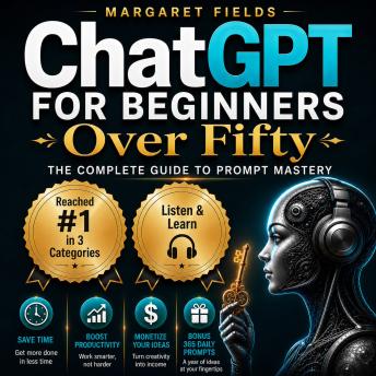 ChatGPT For Beginners Over Fifty: The Complete Guide to Prompt Mastery – Save Time, Boost Productivity & Monetize Your Ideas with Ease