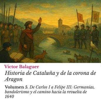 [Spanish] - Historia de Cataluña y de la corona de Aragon: Volumen 5: De Carlos 1 a Felipe 3: Germanías, bandolerismo y el camino hacia la revuelta de 1640