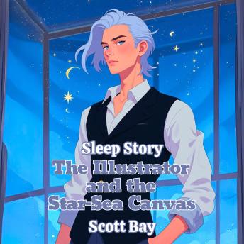Sleep Story-The Illustrator and the Star Sea Canvas