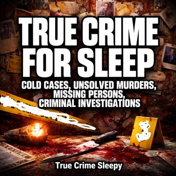 True Crime For Sleep: Cold Cases, Unsolved Murders, Missing Persons, Criminal Investigations