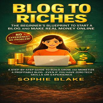 Blog to Riches: The Beginner’s Blueprint to Start a Blog and Make Real Money Online: A Step-by-Step Guide to Build, Grow, and Monetize a Profitable Blog — Even If You Have Zero Tech Skills or Experience