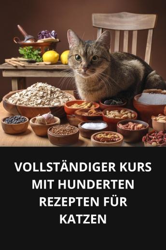 [German] - VOLLSTÄNDIGER KURS MIT HUNDERTEN REZEPTEN FÜR KATZENf