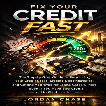 Fix Your Credit Fast: The Step-by-Step Guide to Rebuilding Your Credit Score, Erasing Debt Mistakes, and Getting Approved for Loans, Cards & More—Even If You Have Bad Credit or No Credit at All