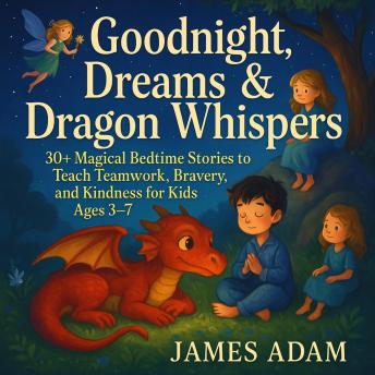 Goodnight, Dreams & Dragon Whispers: 30+ Magical Bedtime Stories to Teach Teamwork, Bravery, and Kindness for Kids Ages 3–7