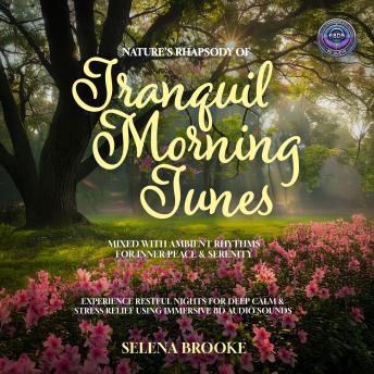 Nature's Rhapsody of Tranquil Morning Tunes Mixed with Ambient Rhythms for Inner Peace & Serenity: Experience Restful Nights for Deep Calm & Stress Relief Using Immersive 8D Audio Sounds