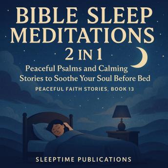 Bible Sleep Meditations 2 in 1: Peaceful Psalms and Calming Stories to Soothe Your Soul Before Bed