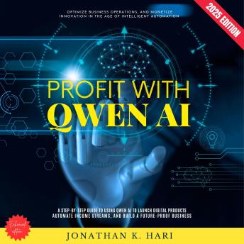 Profit With Qwen AI:: Optimize Business Operations, and Monetize Innovation in the Age of Intelligent Automation (A Step-by-Step Guide to Using Qwen AI to Launch Digital Products, Automate Income Streams, and Build a Future-Proof Business)