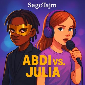 [Swedish] - Abdi vs. Julia: Sagotajm-ljudbok skriven av barn - Modern saga inspirerad av Askungen