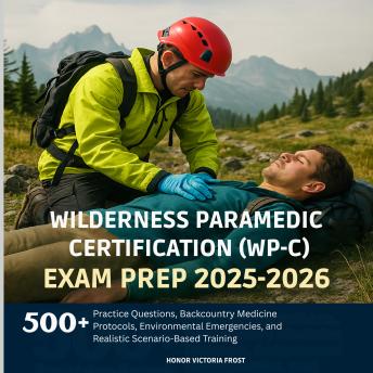 Wilderness Paramedic Certification (WP-C) Exam Prep 2025–2026: 500+ Practice Questions, Backcountry Medicine Protocols, Environmental Emergencies, and Realistic Scenario-Based Training