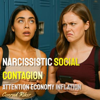 Narcissistic Social Contagion: Attention Economy Inflation