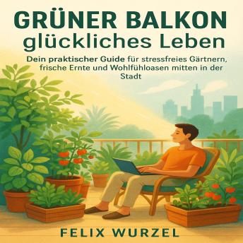 [German] - Grüner Balkon, glückliches Leben: Dein praktischer Guide für stressfreies Gärtnern, frische Ernte und Wohlfühloasen mitten in der Stadt