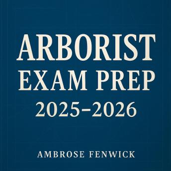 ARBORIST Exam Prep 2025-2026: Achieve Arborist Exam Prep 2025-2026 excellence through powerful audio lessons tailored for your triumph!