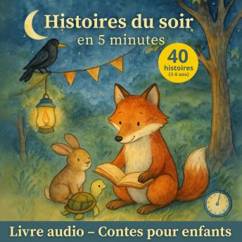 [French] - Histoires du Soir en 5 Minutes: 40 Contes Courts et Illustrés pour Enfants de 3 à 8 Ans