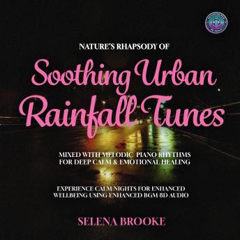 Nature’s Rhapsody Of Soothing Urban Rainfall Tunes Mixed With Melodic Piano Rhythms For Deep Calm & Emotional Healing: Experience Calm Nights for Enhanced Wellbeing Using Enhanced BGM 8D Audio