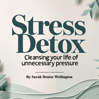 Stress Detox: Cleansing Your Life of Unnecessary Pressure