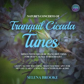 Nature’s Concerto Of Tranquil Cicada Tunes Mixed With Melodic Piano Rhythms For Deep Calm & Stress Relief: Listen to the Soothing Night Soundscapes For Mental Clarity Using Enhanced BGM 8D Audio