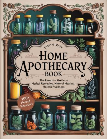 Home Apothecary Book: he Essential Guide to Herbal Remedies, Natural Healing, and Holistic Wellness